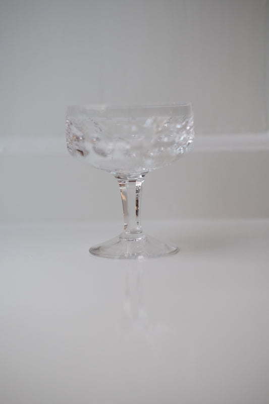 Vintage Likørglas • Krystal • 8,5 cm