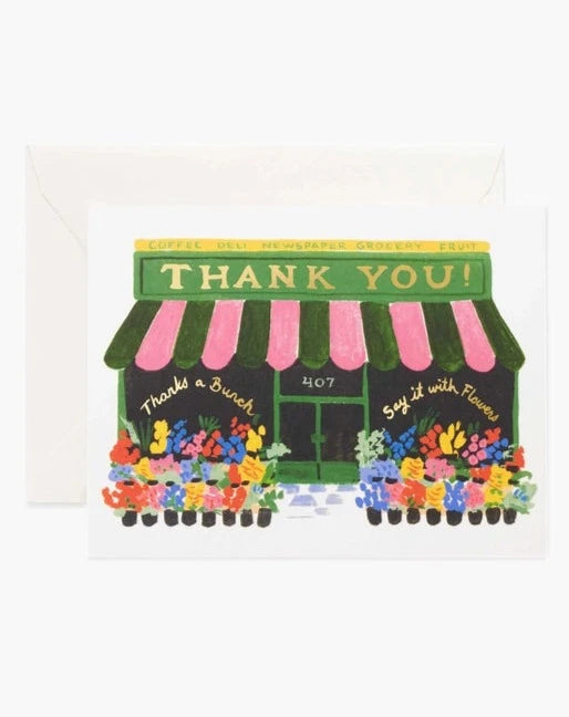 Kort • Flower Shop Thank You