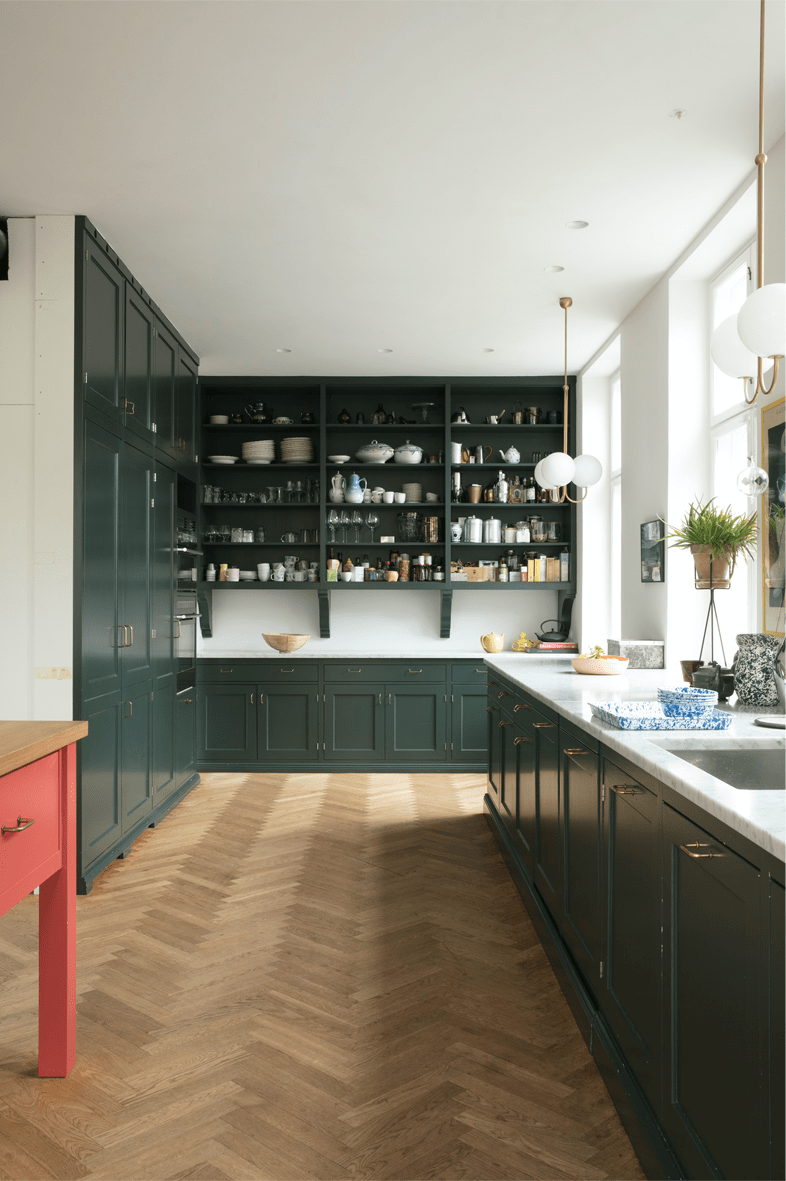 Hjemme hos Sara: Køkkenet