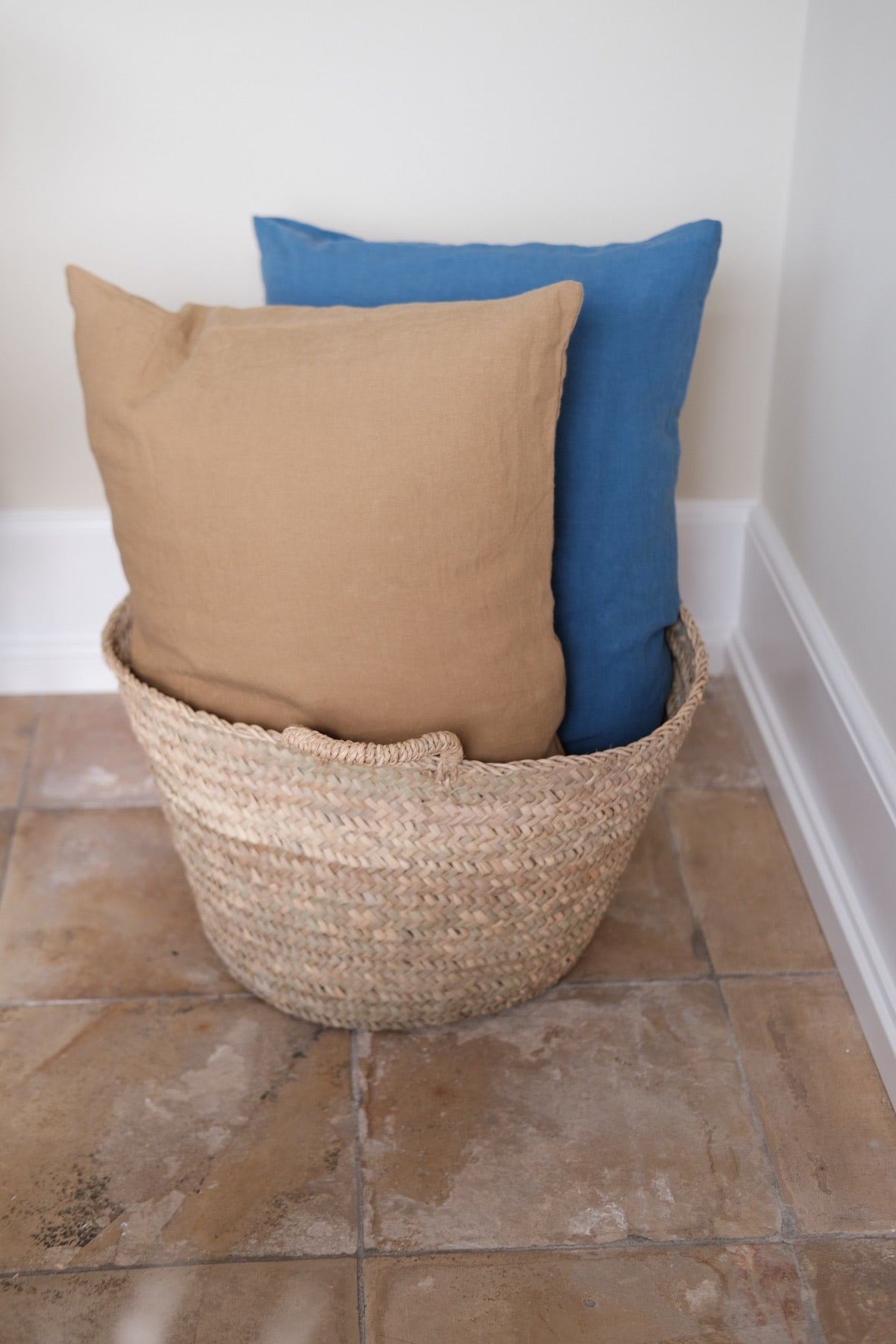 Pillow spring • Flax • 50x70 • Curry