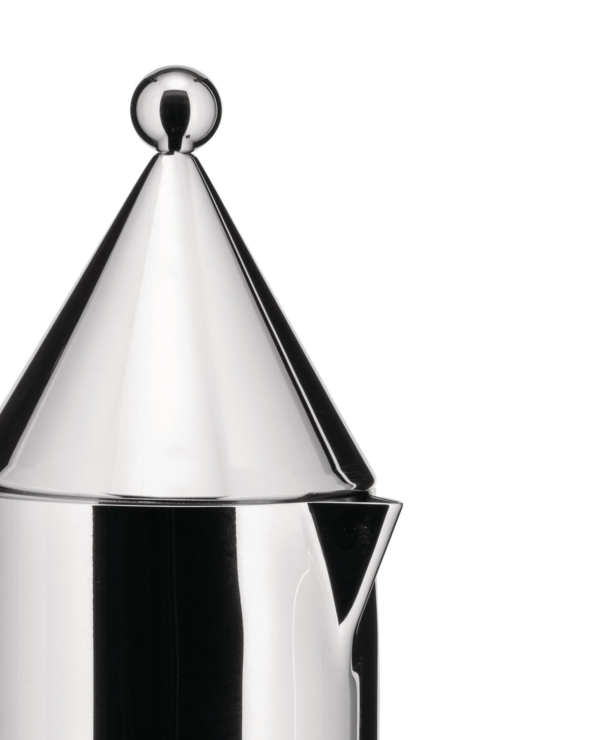 Espressokande • La Conica • Alessi • 6 kopper – detalje og inspiration