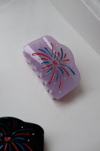 Hårklip • Fyrværkeri • Lilla