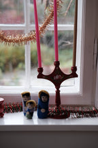 Guirlande • Lametta • 2 meter • Twist Rød & Grøn