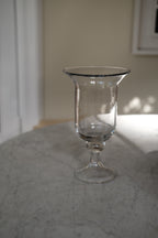 Glass vase • Adelaide • Pedestal
