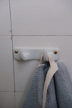 Knage • Porcelæn • 2 • Hvid • Firkantet