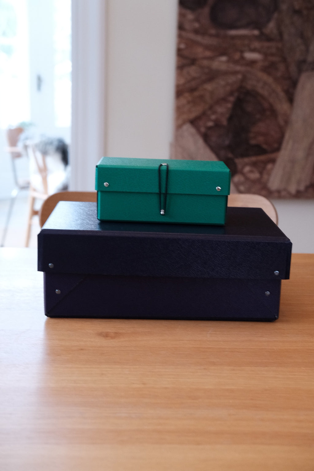 Opbevaringskasse • DORA x ELVO • Mørk Lilla • A4 høj • DORA