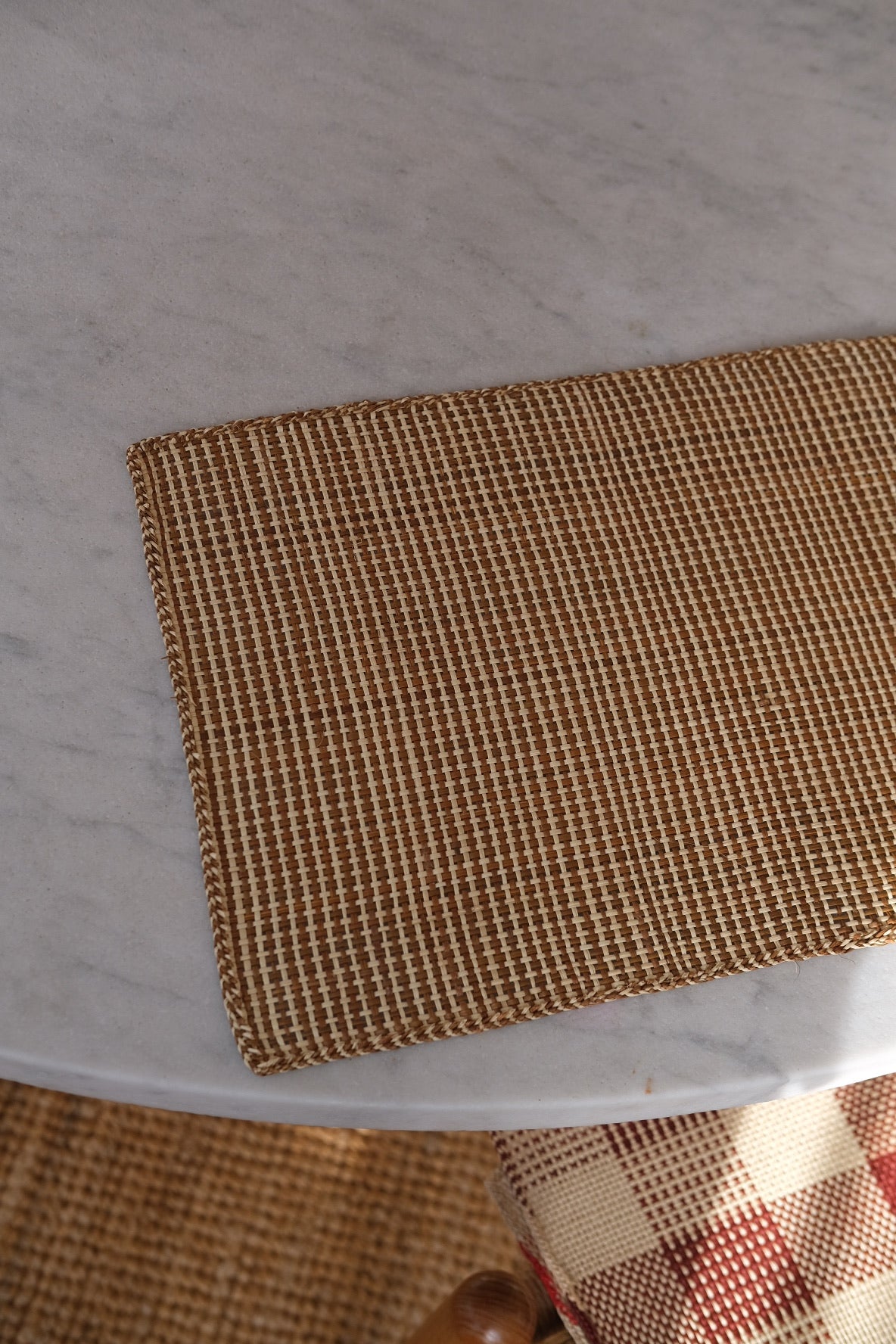 Dækkeserviet • Palmeblade • Iraca • Brun & Natur • DORA