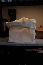 Pose • Vokset Bomuld • 40L • Hvid