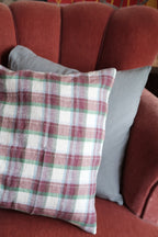 Pudevår • Hør • 50x50 cm • Gris Bleu