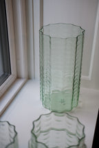 Vase • Glass • Transparent Green • Large