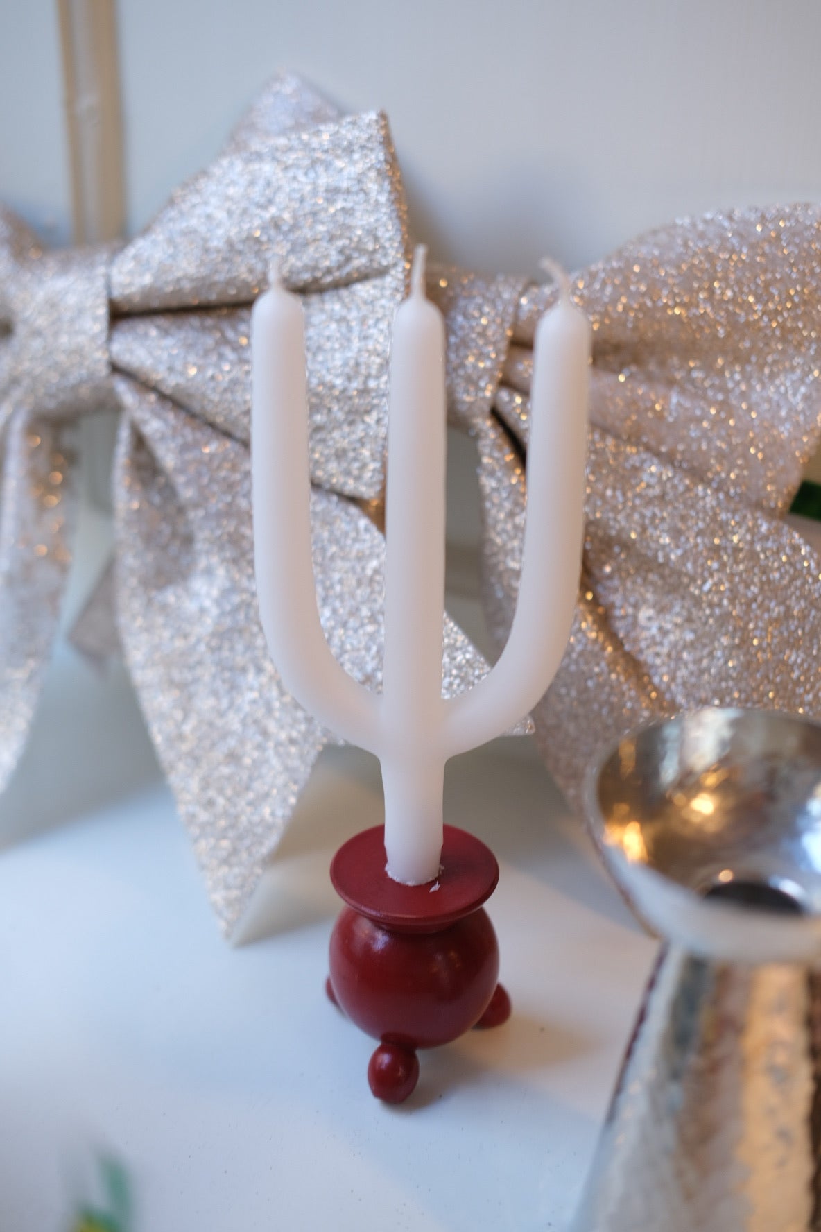 Hellig Trekonger Lys • Kertelys • 15 cm