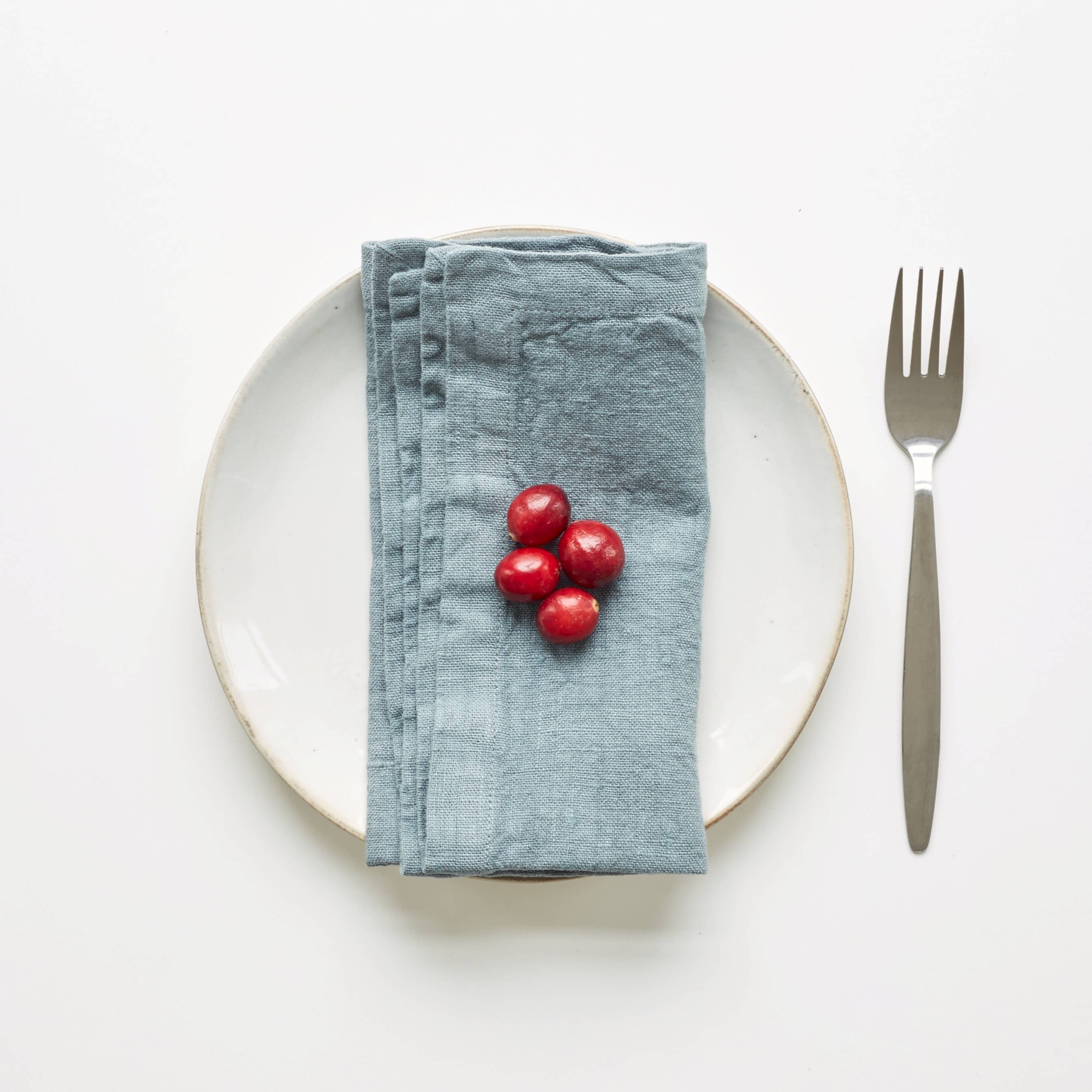 Napkins • Linen • Blue Fog • 2 pcs