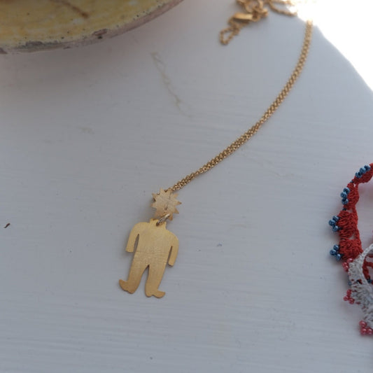 Necklace • Tete d'etoile • Man with star