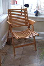 Vintage • Loungstol • Foldbar • 2stk • DORA