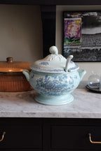 Vintage Terrin • Med Ske • Blå • DORA