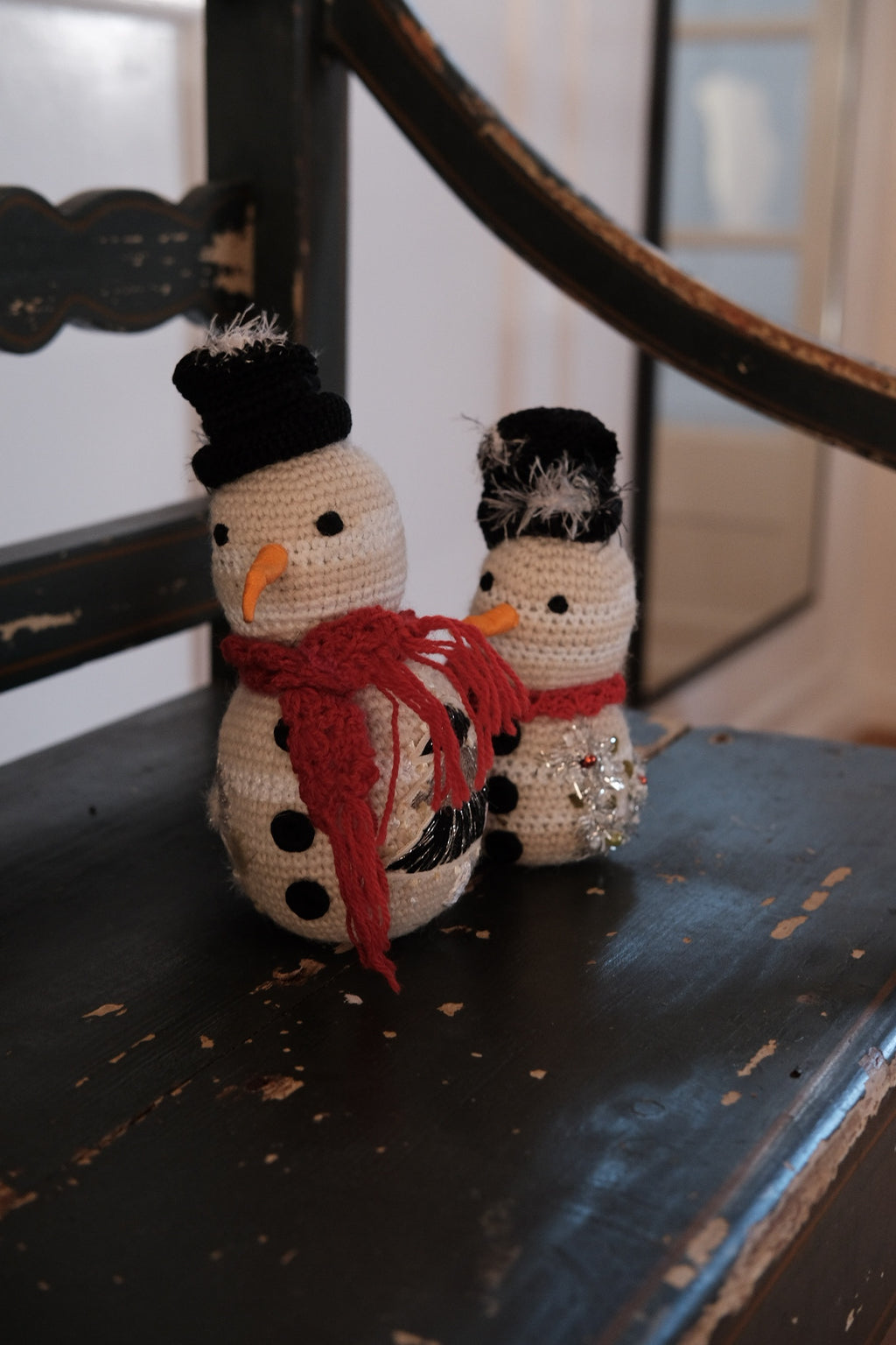 Snemand • Hæklet • Stor