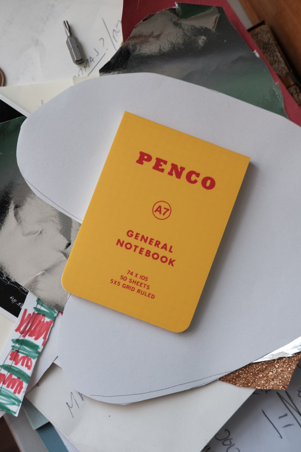 Notesbog • A7 • Gul