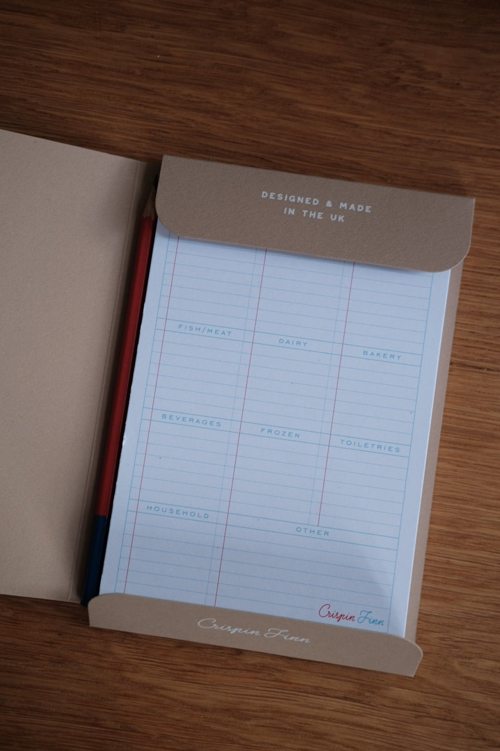 Notesbog • Indkøbsliste • 50 sider