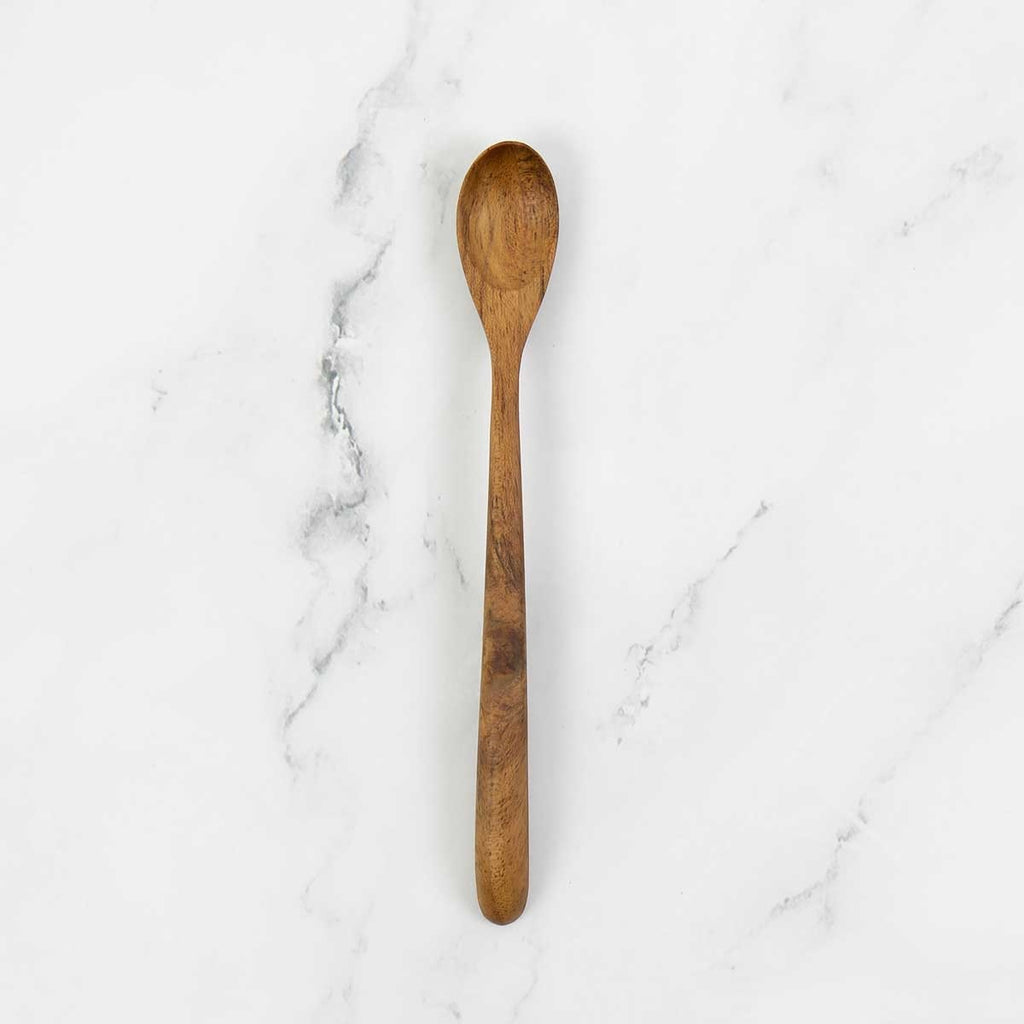 Redskab Marmeladeske made of teak wood by A World of Craft, showing a handcrafted wooden spoon with smooth finish and natural grain.