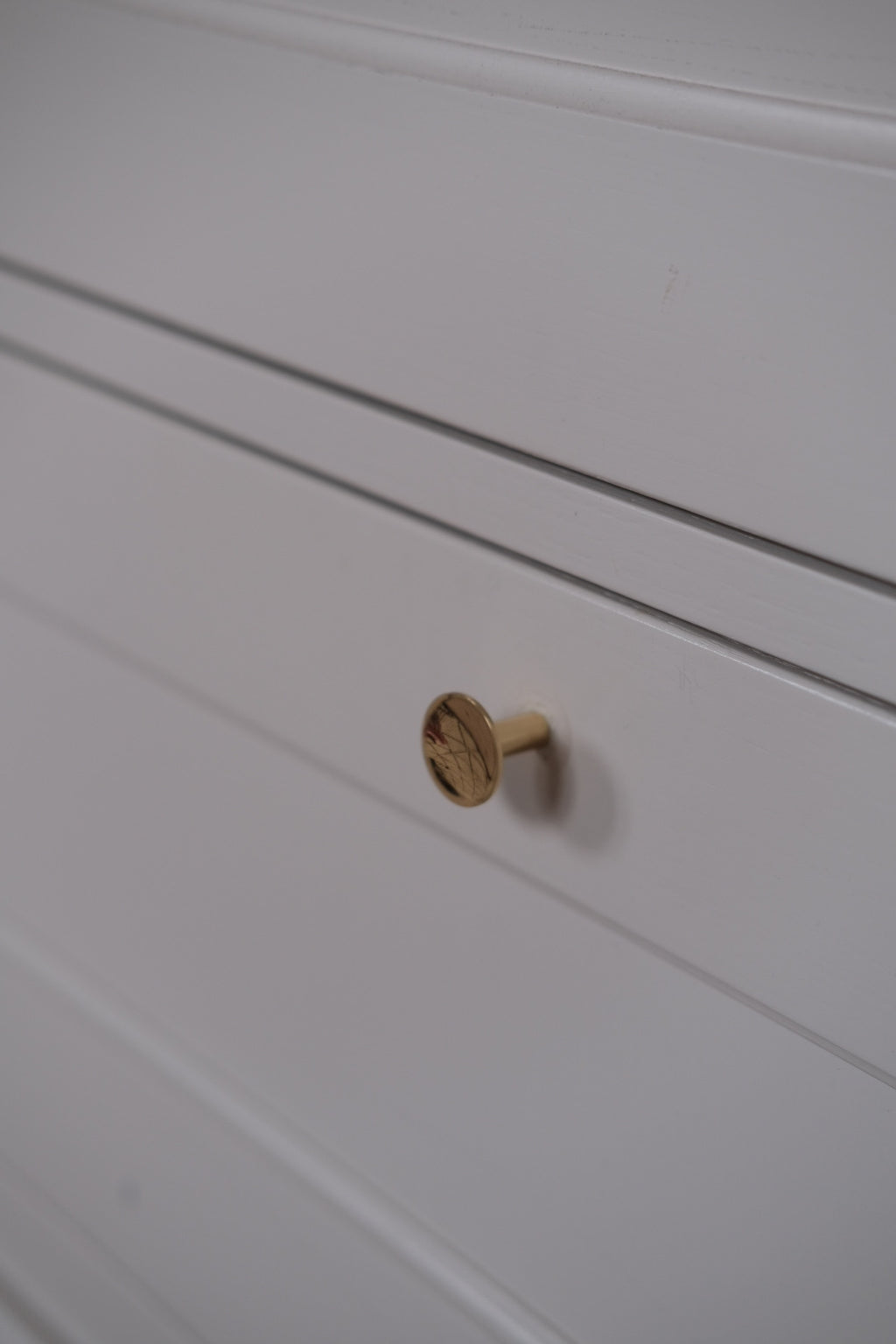 Møbelknap • Greb • Messing • Dyb 24 mm