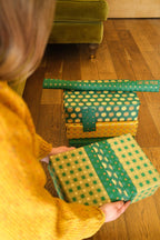 Gavepapir • Quiltet • 3 ark • Sendes ikke