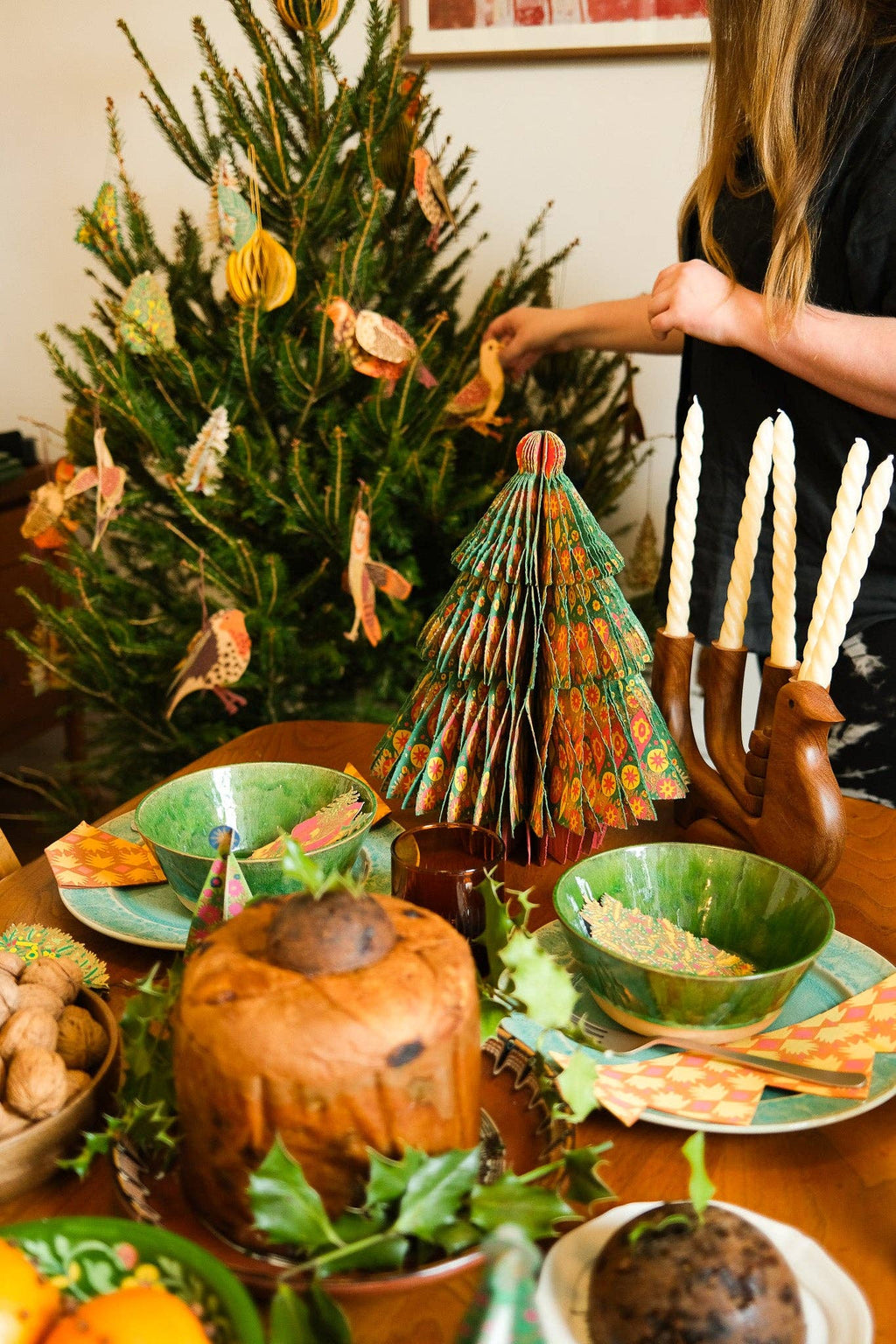 Julepynt • Dekoration • Juletræ Honeycomb