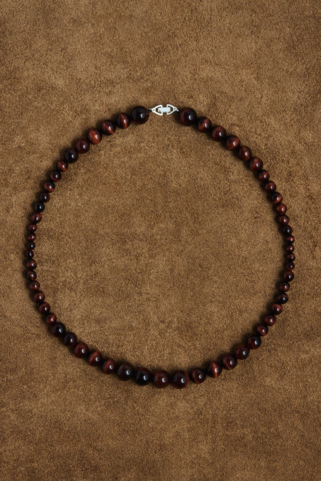 Halskæde • Emberly • Tigerøje & Sølv