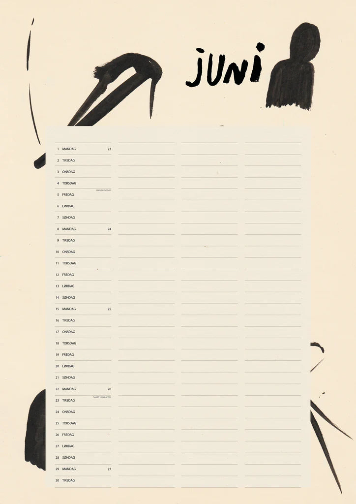 Årskalender • CAN FAMILY • 2026