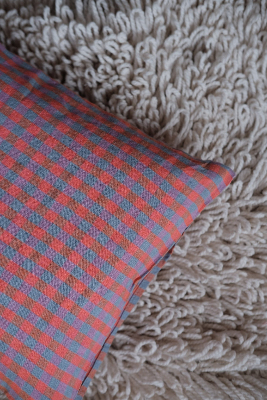 Pudevår • Hør • 30x40 • Vichy Fluo