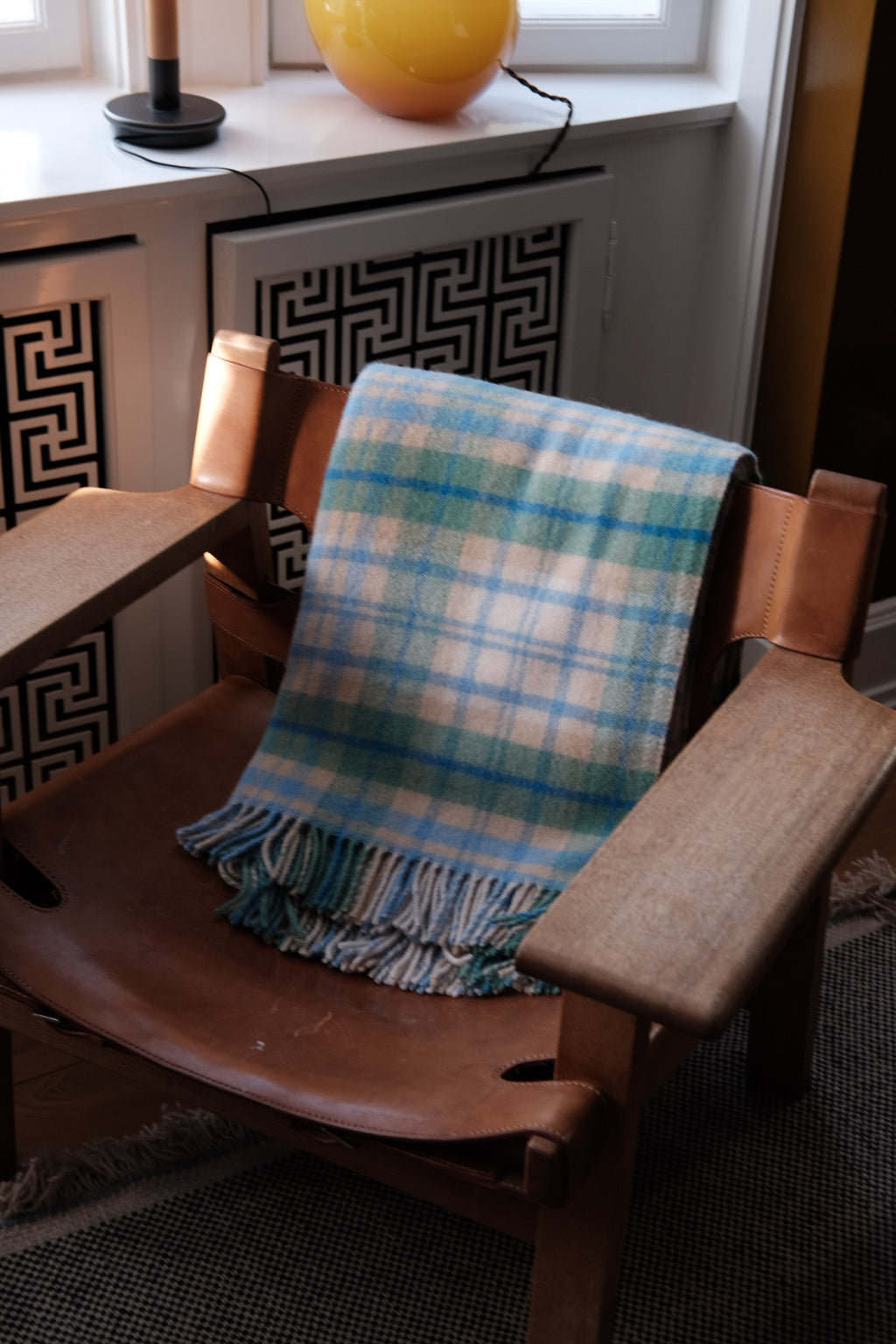 Tweedmill Uldtæppe • Mint Tern • DORA