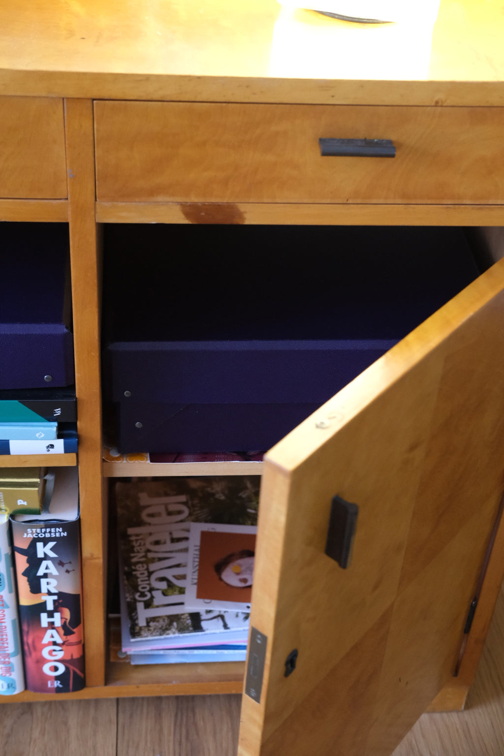 Opbevaringskasse • DORA x ELVO • Mørk Lilla • A4 høj • DORA