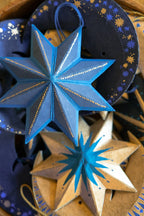 Julepynt • Dekoration • Midnatsstjerne