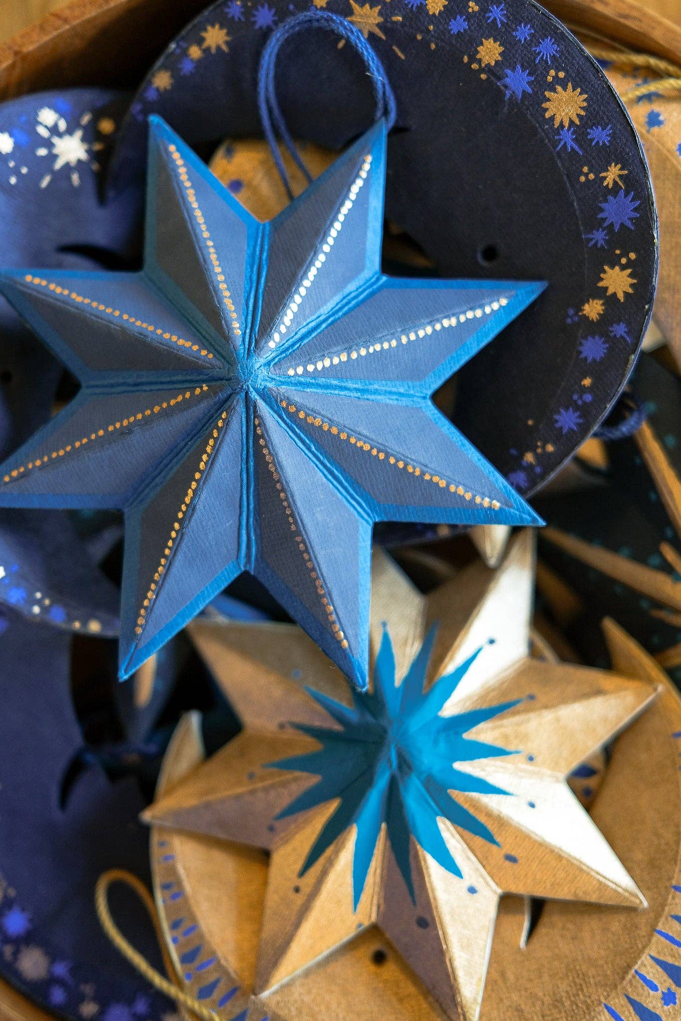 Julepynt • Dekoration • Midnatsstjerne