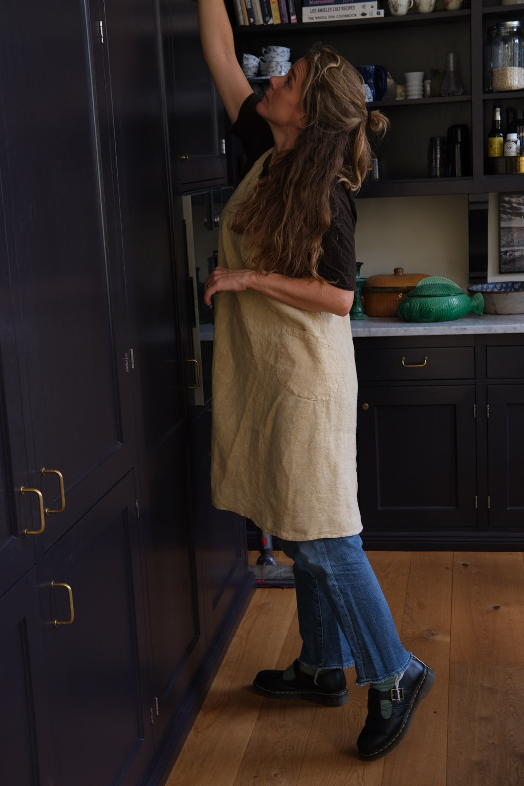 Forklæde • Japansk • Lys Gul • Safran Chiné