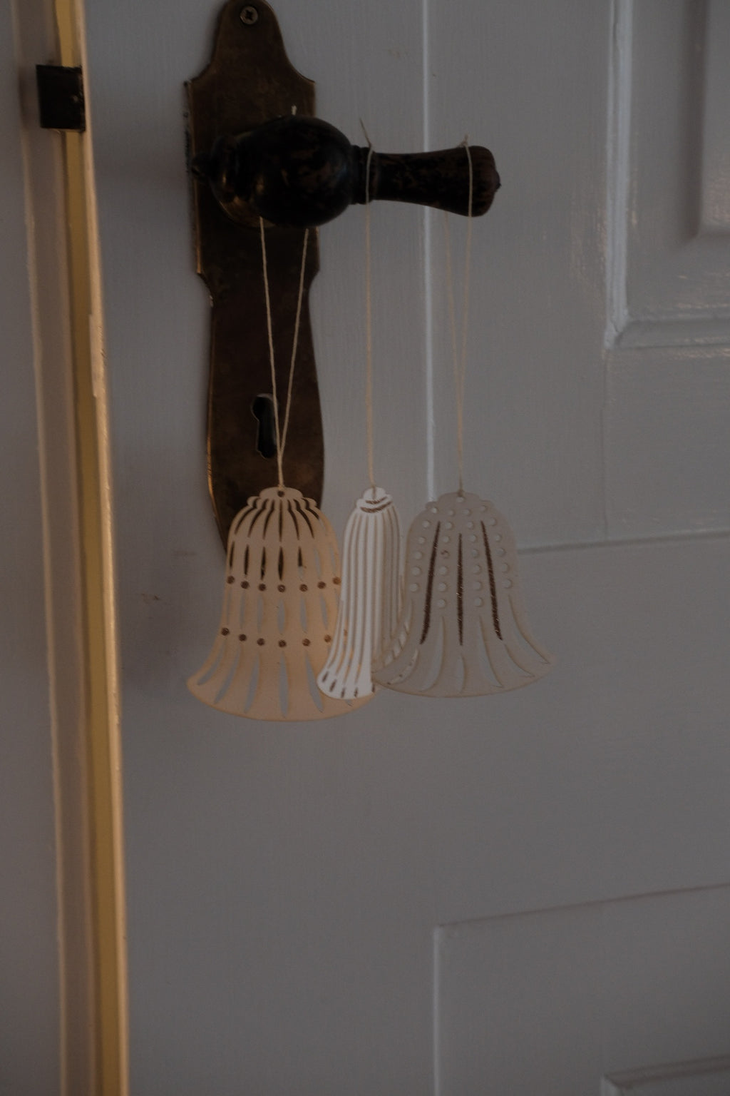 Julepynt • Papir • 3 stk • Klokker