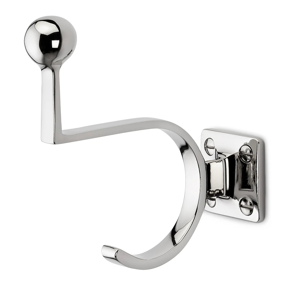 Lang krog • Art Deco • Krom