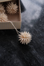 Papirornament • Snekrystal • Bomuldspapir