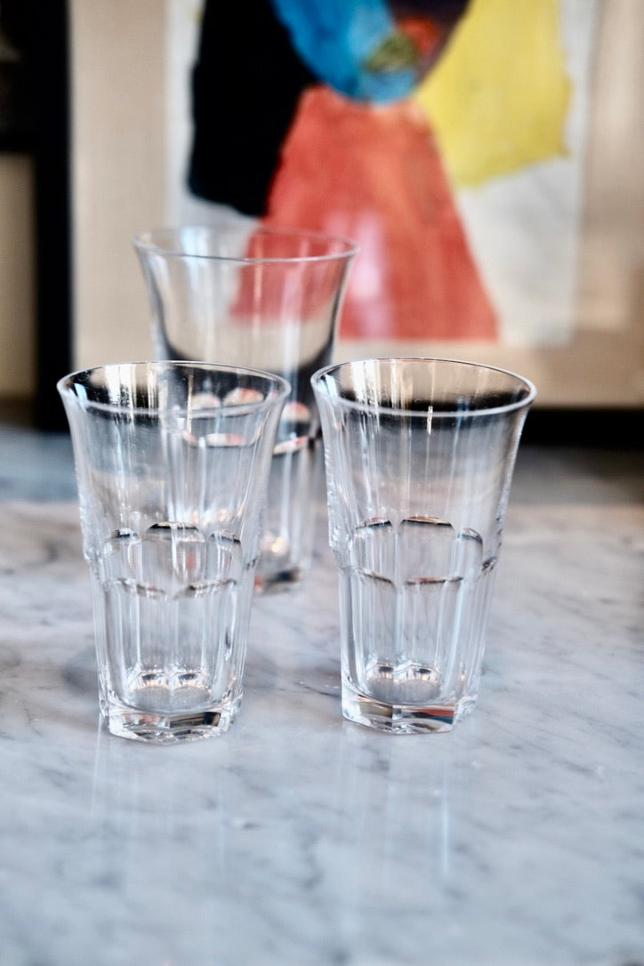 Vintage • Glas • Vand • 10cm