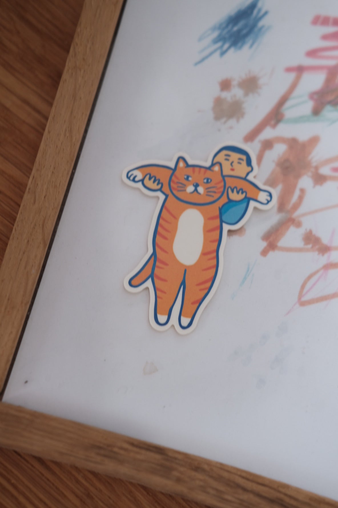 Klistermærke • 7 cm • Kat