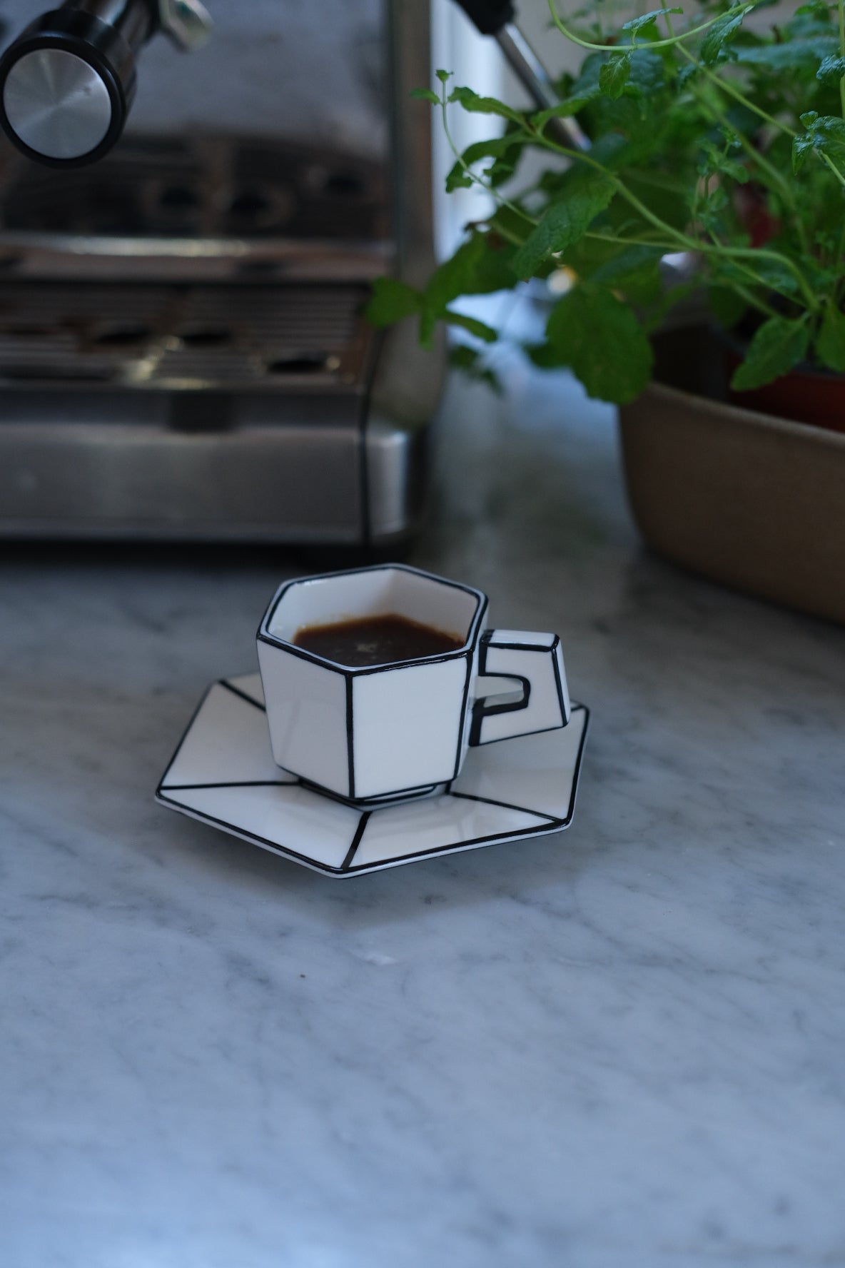Espressokop med underkop • Carte Blanche • Serax