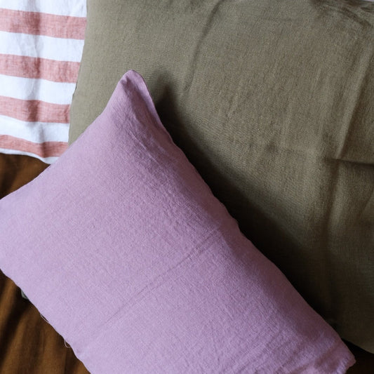 Flax pillow • 30x40 • Violette