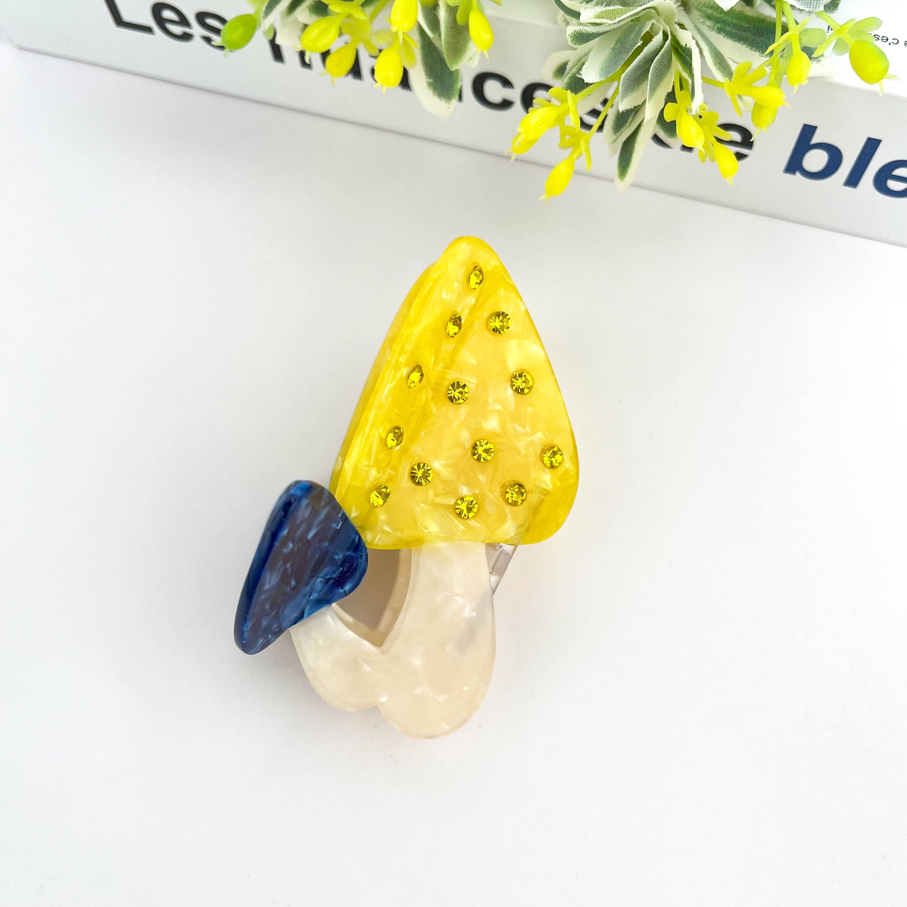 Hårklip • Svamp • Gul