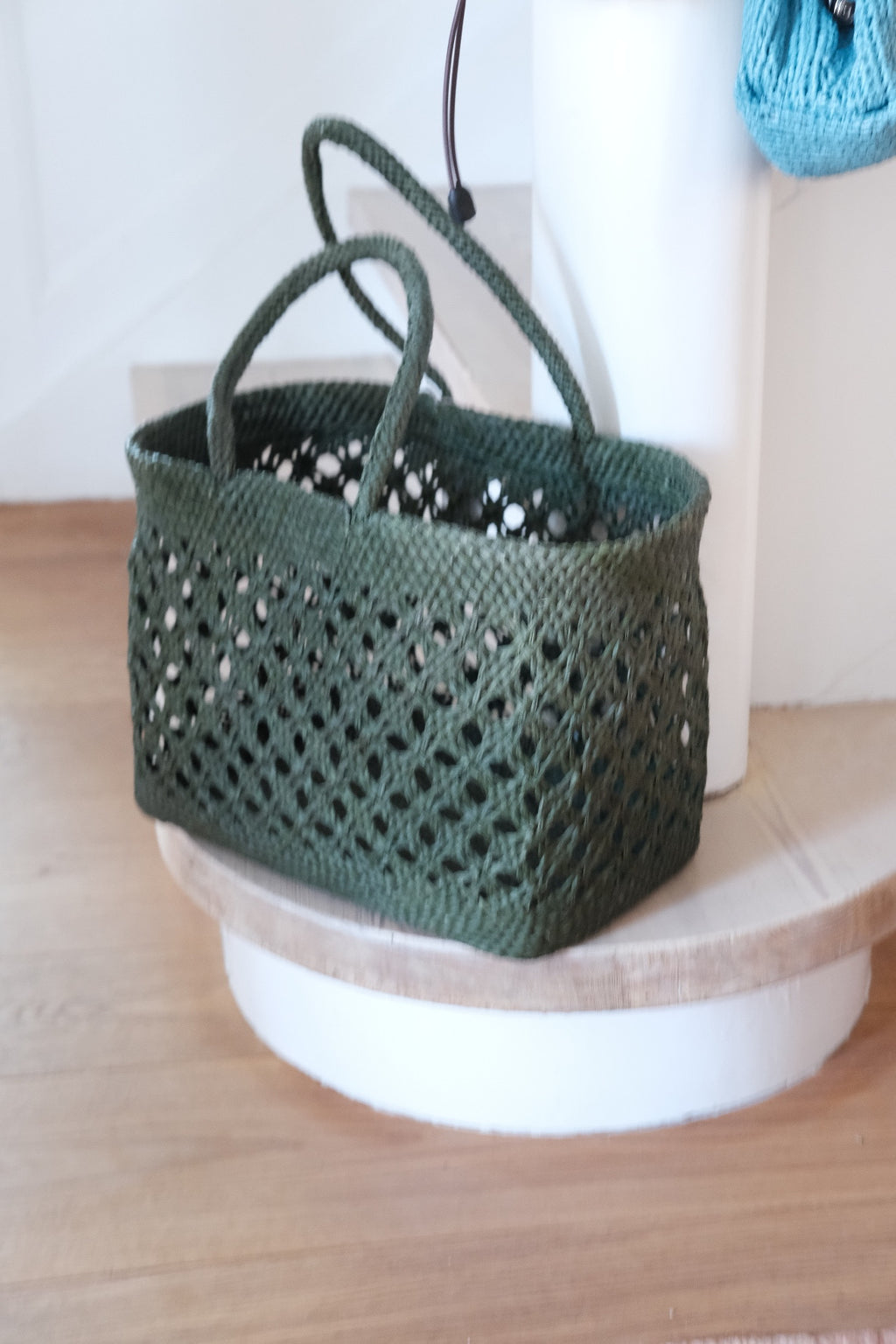 Taske • Palmeblade • Grøn • Medium