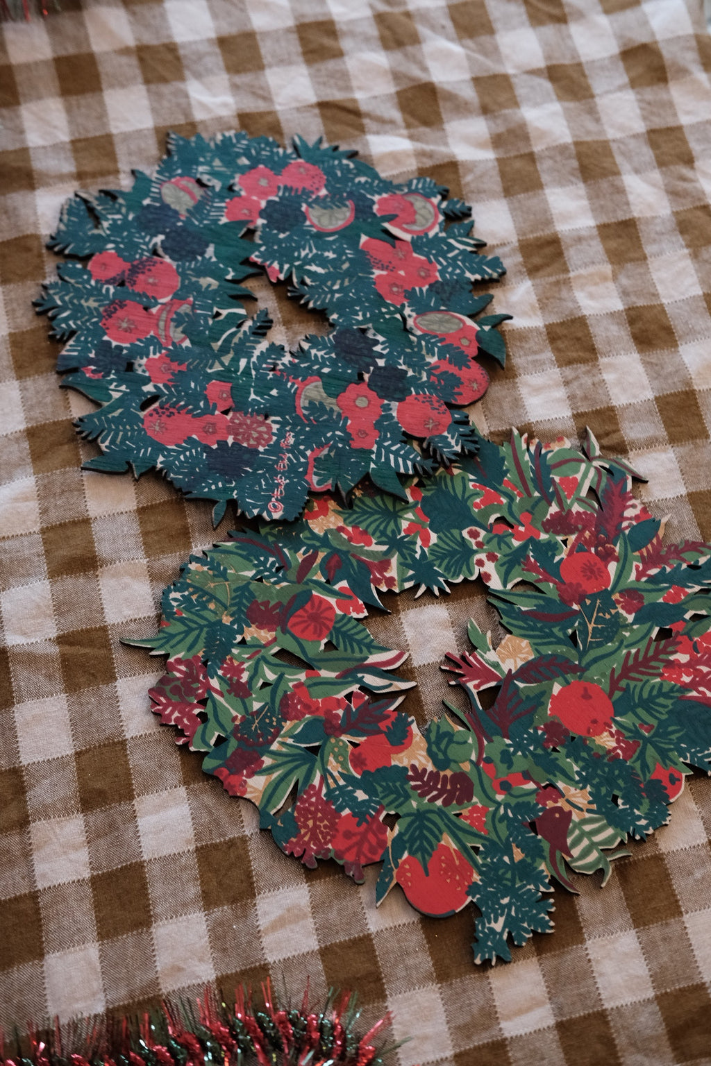 Julepynt • Dekoration • Løvkrans