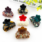 Hårklip • Flower Blomst Rød