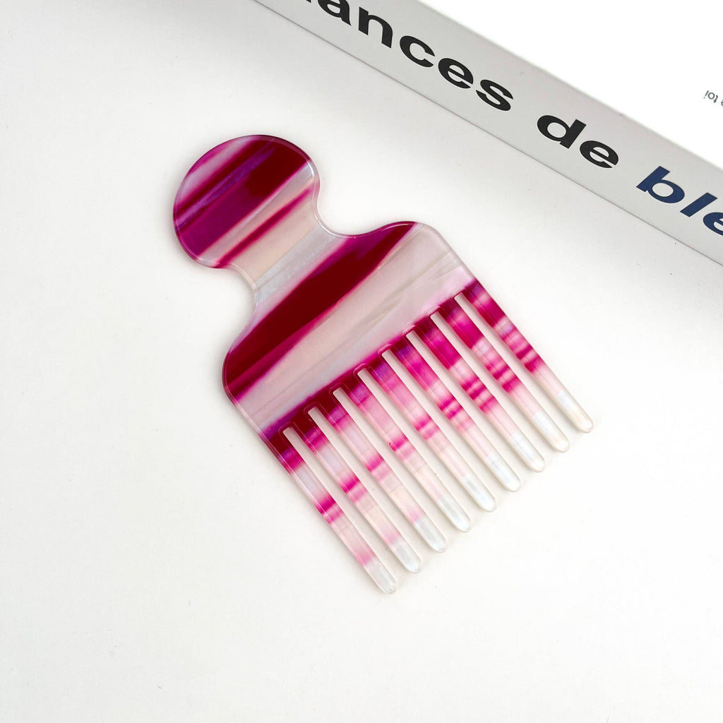 Hårklip • Kam • Lilla