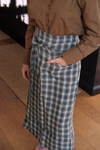 Forklæde • Hør • Bistro • Tartan Ecoissais