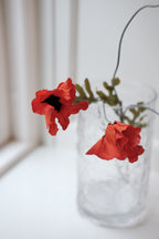 Blomst • Valmue • 3 blomster • Orange • DORA