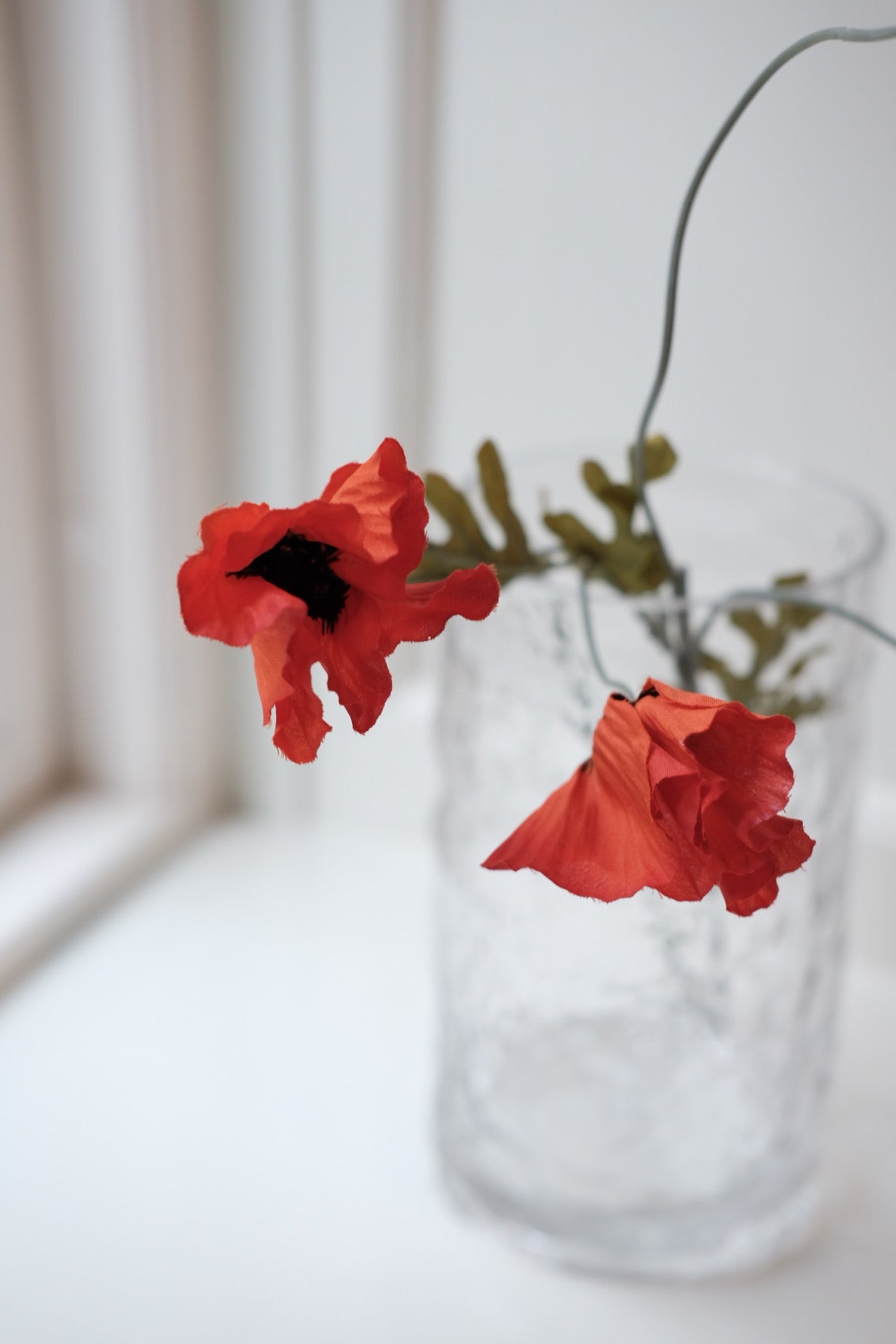 Blomst • Valmue • 3 blomster • Orange • DORA