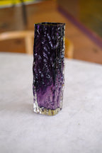Vintage • Vase • Glas • Lilla